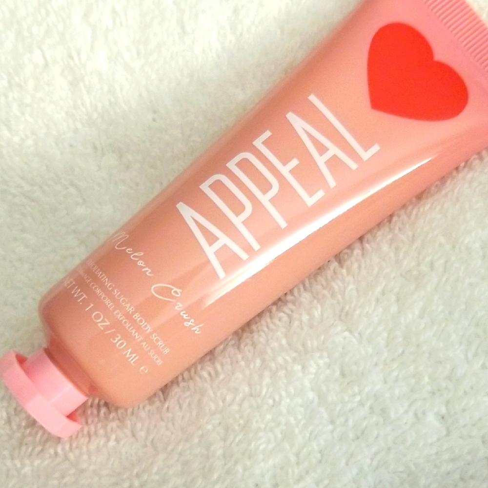 4/25 bundle item. Appeal Cosmetics Melon Crush Sugar Scrub